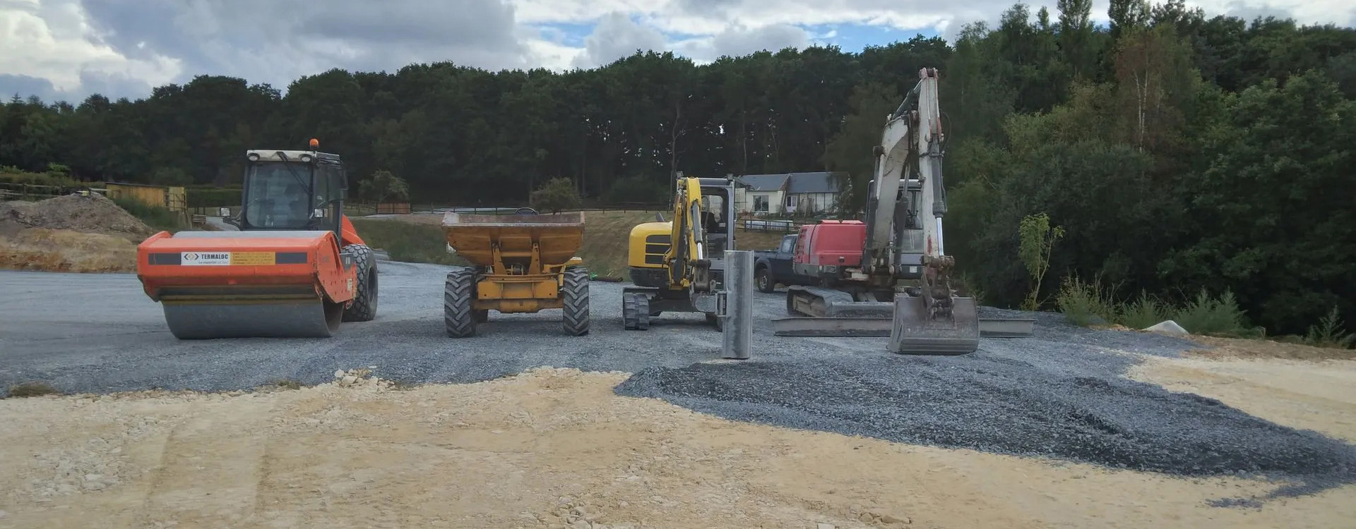 Terrassement à Lisieux, Livarot, Pont-l'Évêque et Gacé
